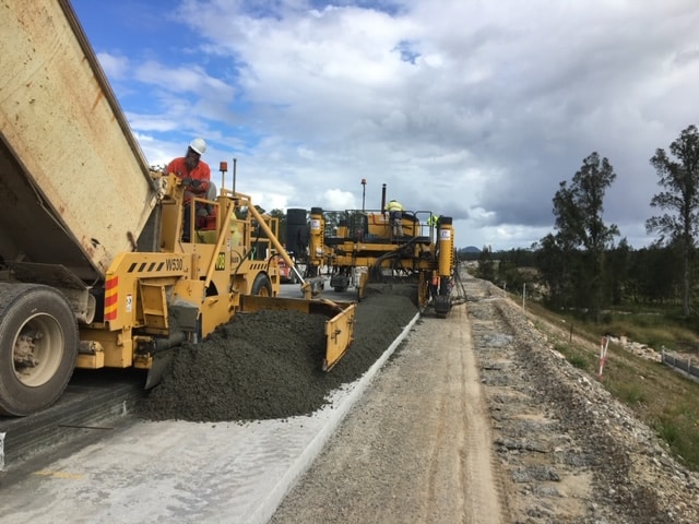 V08 LHS Shoulder Concrete